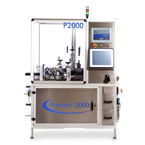 Rotuladora automática - P2000 - Premier Labellers - para embalagens invioláveis / para a indústria farmacêutica / com servomotor