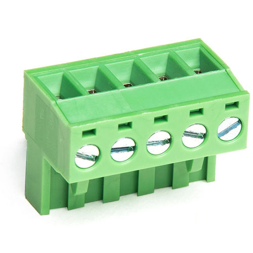 Borne de encaixe - F75-5-5.08 - Dongguanshi Welink Electronic Technology Co.,Ltd - com ligação de parafuso