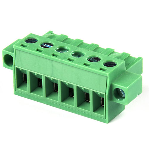 Borne de encaixe - F75-6-5.08 - Dongguanshi Welink Electronic Technology Co.,Ltd - com ligação de parafuso