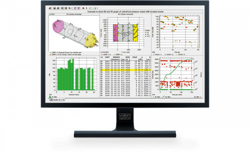 Software de análise - AE - VALLEN SYSTÈME - de análise de dados / configuração / de aquisição de dados