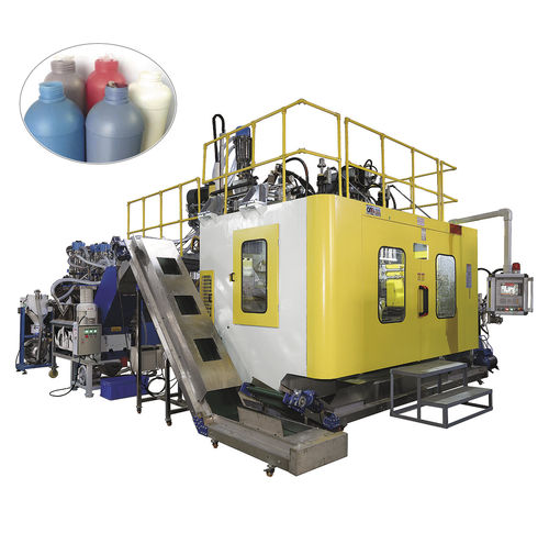 Sopradora-extrusora - DKW-20T - Dongguan JinJun Machinery Co., Ltd. - para PP / para PE / para PEAD