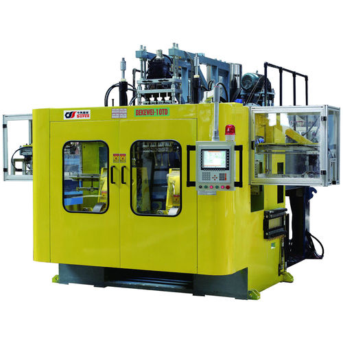 Máquina sopradora para coextrusão - DKW-10TD - Dongguan JinJun Machinery Co., Ltd. - PETG / para garrafas / com duas estações