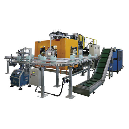 Sopradora-extrusora - DKW-20TD - Dongguan JinJun Machinery Co., Ltd. - para PP / para PE / para PEAD