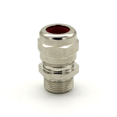 Prensa-cabo à prova de explosão - JX-8-EXS series - YUEQING JIXIANG CONNECTOR CO., LTD - em aço inoxidável / com rosca / reto