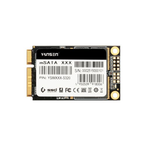 SSD SATA III - YSIMXXX-S320 - KingSpec - interno / mSATA