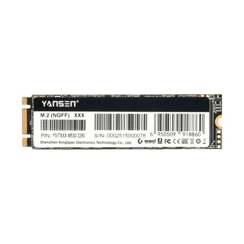 SSD SATA III - YSITXXX-M530 2280 - KingSpec - interno / M.2