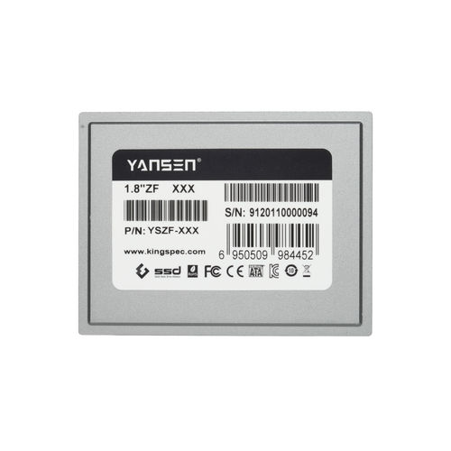 SSD ATA - YSZF18-XXX - KingSpec - interno / 1,8" / industrial