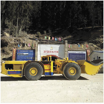 Dumper de rodas - ACY514 - Beijing Anchises Technology Co., Ltd. - com motor de combustão interna / com sistema de descarga frontal