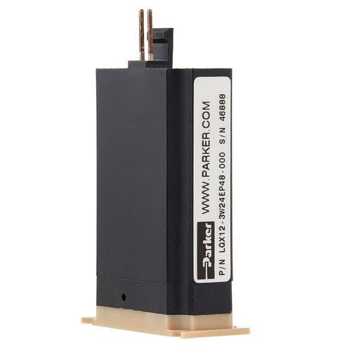 Válvula solenoide de diafragma - LQX12 series - Parker Precision fluidics Division - de 3 vias / NF / para ar