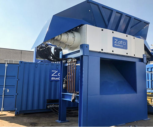 Triturador primário - BLUE STORM GF1000 - ZATO srl Unipersonale - de 2 eixos / para madeira / de metal