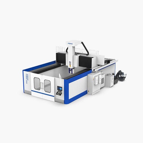 Centro de usinagem CNC de 5 eixos - PHB5D-2540/60/80 - PONC CNC - vertical / para liga de alumínio / para aço