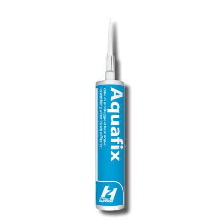 Cola acrílica - AQUAFIX - FRATELLI ZUCCHINI - para concreto / para espuma / monocomponente