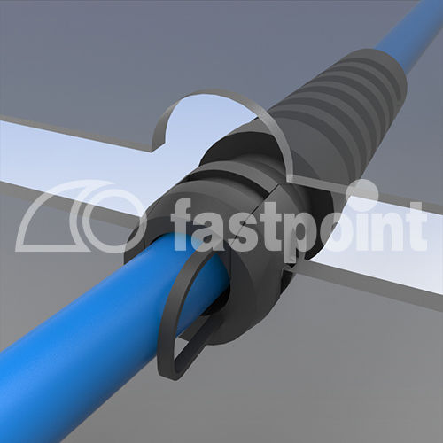 Fixador de cabo em material plástico - 129 series - Fastpoint Srl