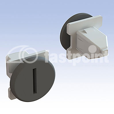 Fecho com quarto de volta - 8094AA01 - Fastpoint Srl - de plástico