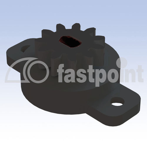 Amortecedor rotativo - 1229 series - Fastpoint Srl - mecânico / em ABS / miniatura