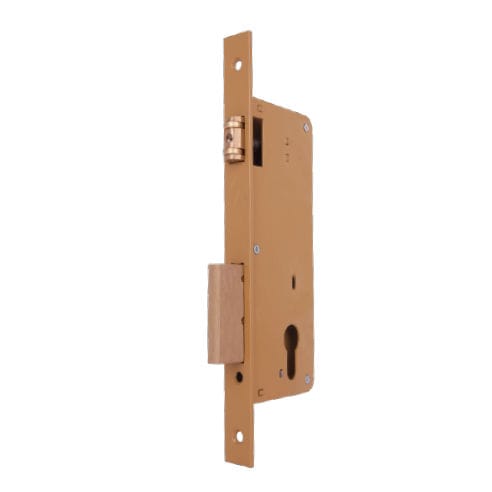 Fechadura com trinco - ME-04 - Ahram security group - para porta / em latão / em níquel