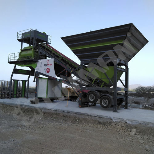 Central de concreto móvel - UMC 120  - Umman Concrete Batching Plants