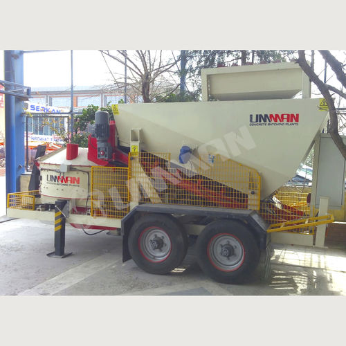 Central de concreto móvel - UMC 30 - Umman Concrete Batching Plants