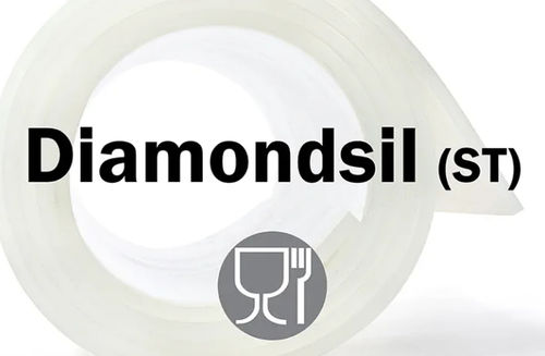 Folha de borracha em silicone - DIAMONDSIL (ST) - Trelleborg Sheeting and Matting - com qualidade alimentar / para altas temperaturas / resistente a óleo