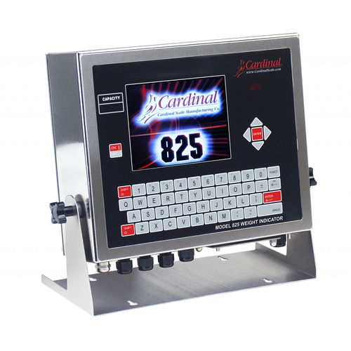 Indicador de peso para classificadora por peso - Cardinal 825 Spectrum - AWM Ltd - com display LCD / de bancada / IP66