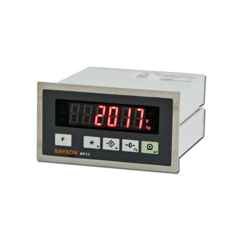 Controlador de pesagem para máquinas de enchimento - Baykon BX13 - AWM Ltd - digital / ModBUS RTU / para ambientes agressivos