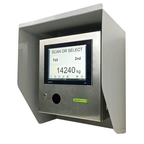 Terminal de pesagem para balança rodoviária - AWM Ltd - digitais / com touch screen / embutido