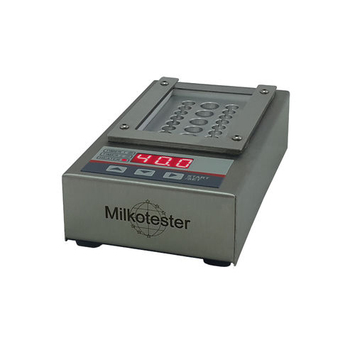 Banho termostático em aço inoxidável - INCUBATOR ET-C - Milkotester - com display digital / compacto / para leite