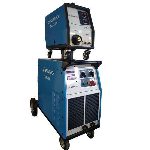 Máquina de solda MIG-MAG - Servifil 553S - SERVITECH GROUP - trifásica / móvel / com alimentador de fio para 4 rolos