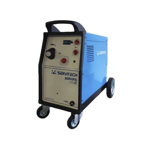 Máquina de solda MIG-MAG - Servifil 253C - SERVITECH GROUP - monofásica / portátil / com alimentador de fio para 4 rolos