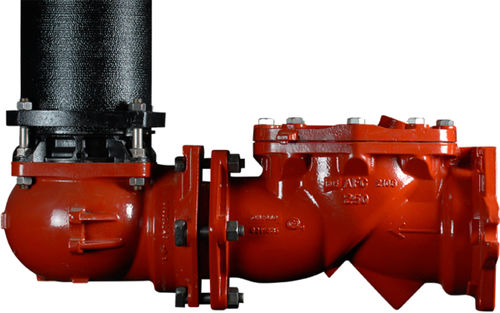 Válvula de retenção de portinhola - 2100 - American Flow Control - flangeada / de proteção / de proteção contra incêndios