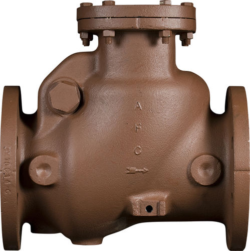 Válvula de retenção de portinhola - 52-SC series - American Flow Control - para água / de escoamento / em bronze