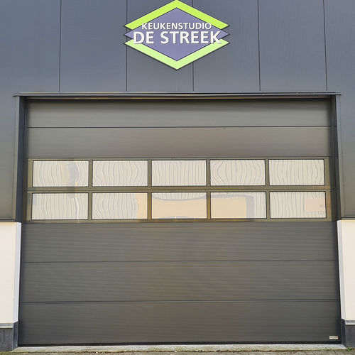Porta camarão - T-241 - Salco Industrial Doors - em aço / em vidro / em borracha