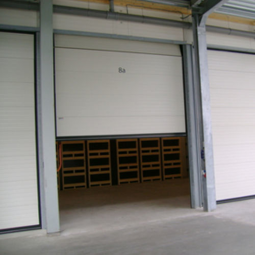 Porta seccionada - T-280K - Salco Industrial Doors - em aço / em aço galvanizado / em borracha