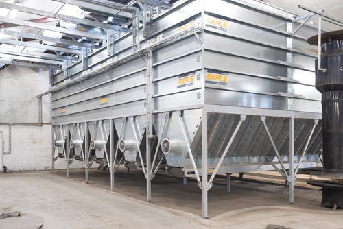 Silo de enchimento - AVN series - SKALS - para construções / transportador / em aço inoxidável