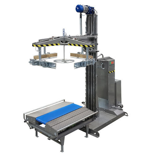 Despaletizadora para caixas - DSC-107 - Sorma S.p.A. - de coluna / automática / para a indústria alimentícia