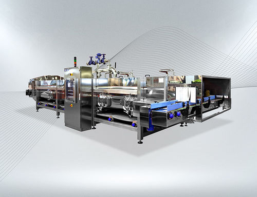 Pasteurizador elétrico - Tecnofrutta s.r.l. - para a indústria alimentícia / para tratamento térmico / contínuo