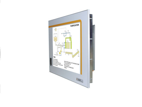 Painel PC com tela sensível ao toque resistiva com 5 fios - EBP217 - PANEL Srl - TFT LCD / 17" / 1280 x 1024