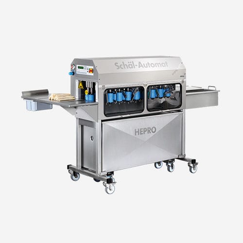 Descascadora para aspargos - HSM-180 - Hepro GmbH Maschinen und Spezialgeräte Nahrungsmitteltechnik - de facas / de rolos / totalmente automática