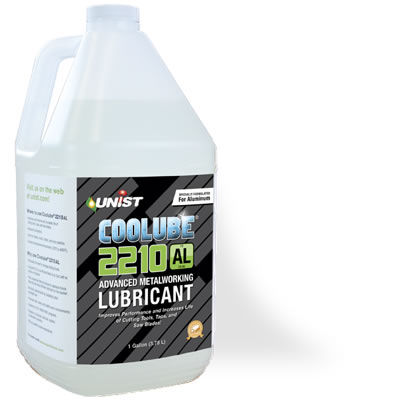 Óleo lubrificante - Coolube® 2210AL - Unist, Inc. - de corte / para alumínio / para aço inoxidável