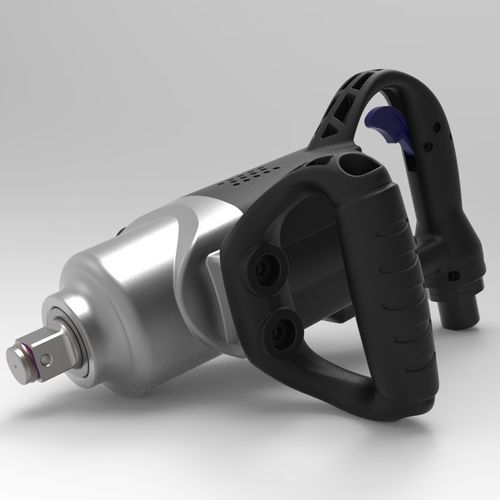 Chave de impacto pneumática - AW120C - APACH Industrial Co., Ltd. - reta / para serviços pesados / em compósito