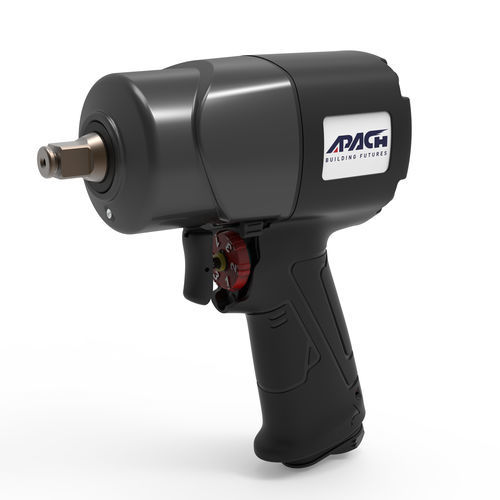 Chave de impacto pneumática - AW070D - APACH Industrial Co., Ltd. - 1/2" / tipo pistola / para a indústria automotiva