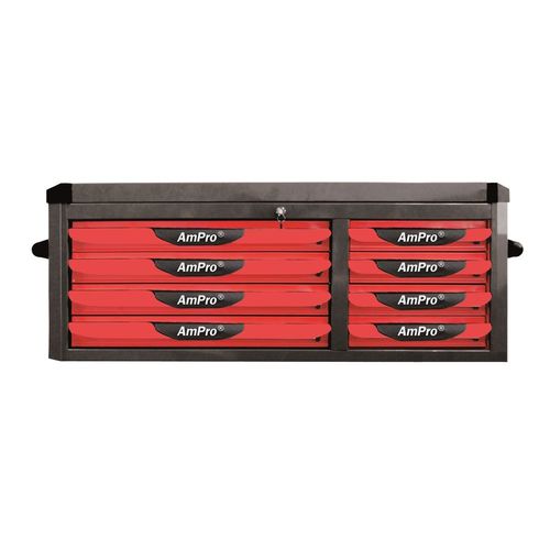 Armário de acondicionamento - T47043 - AmPro Tools Corporation - para instalação na parede / com 8 gavetas / em aço inoxidável
