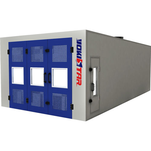 Cabine de pintura fechada - YS-PB series - Guangzhou YOKISTAR Co., Ltd. - para a indústria da madeira