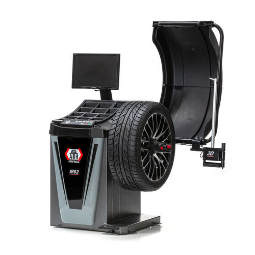 Balanceadora de rodas para carros - ATH W62 3D - ATH-Heinl GmbH & Co. KG - para caminhão / para moto / automática