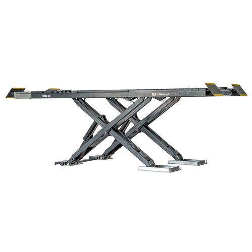 Elevador automotivo pantográfico - ATH-Cross Lift 50 Plus UGA - ATH-Heinl GmbH & Co. KG - 5 toneladas / eletro-hidráulico / para carros