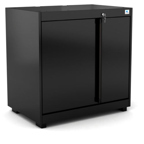 Armário de acondicionamento - WB-C9.1 - RO & Co. S.p.A. Keen Space - de piso / com 2 portas / em alumínio