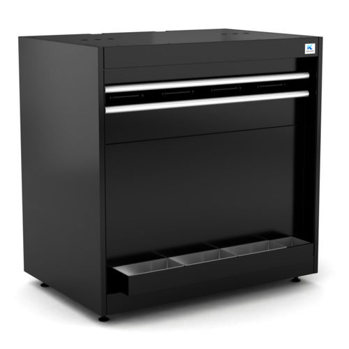 Armário de acondicionamento - WB-F9 - RO & Co. S.p.A. Keen Space - de piso / em aço inoxidável