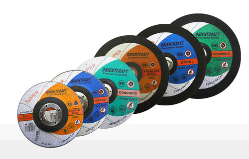 Disco de corte para metais - 201.00 - Lianyungang Orientcraft Abrasives Co., Ltd. - para pedra / reforçado com fibra de vidro / para esmerilhadeira angular