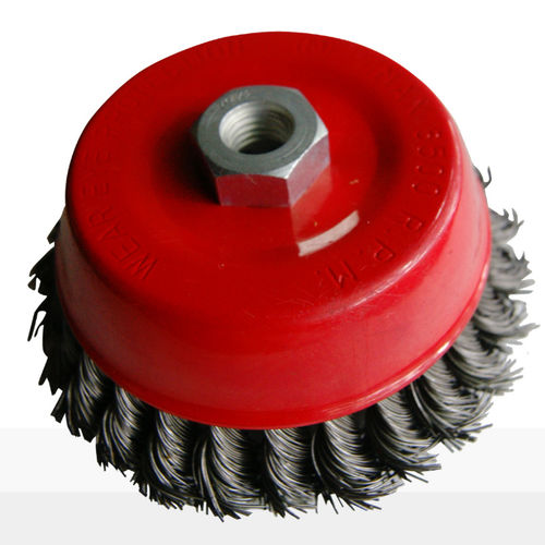 Escova tipo copo - 600.13 - Lianyungang Orientcraft Abrasives Co., Ltd. - de lixamento / metálica / para aplicações automotivas