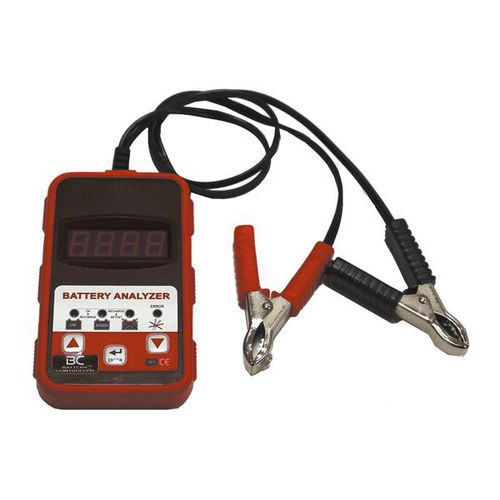 Testador de tensão - BC BT-01 - BC Battery Controller - Forelettronica Srl - para baterias de chumbo-ácido / portátil / de bancada
